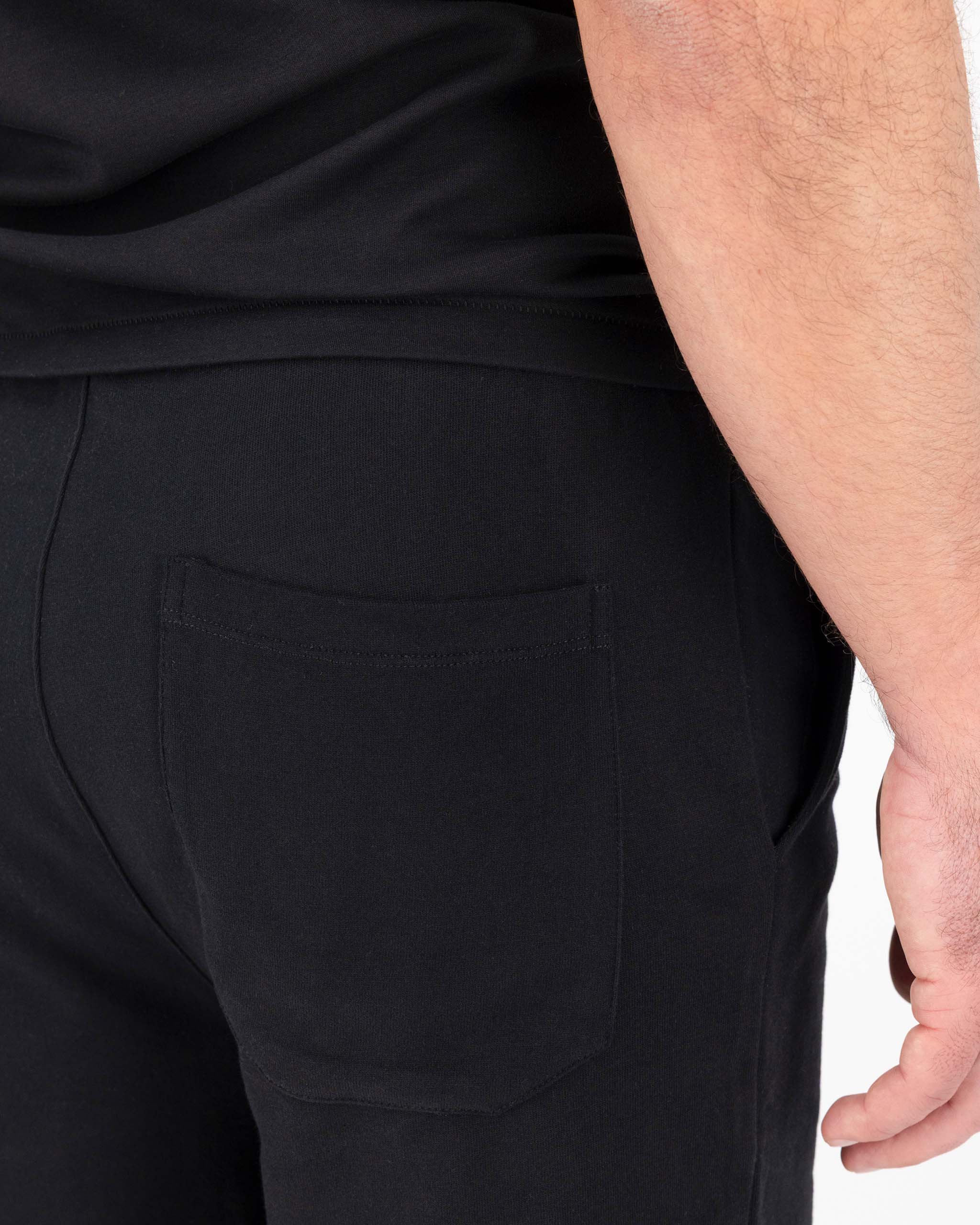 Detailansicht Sweatpants Noah in der Farbe Navy
