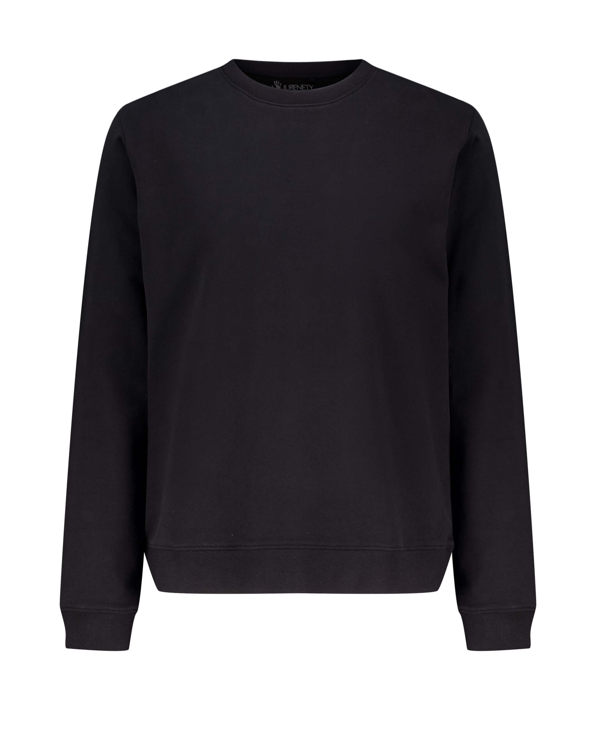 Sweatshirt Yves für den Mann in der Farbe Schwarz