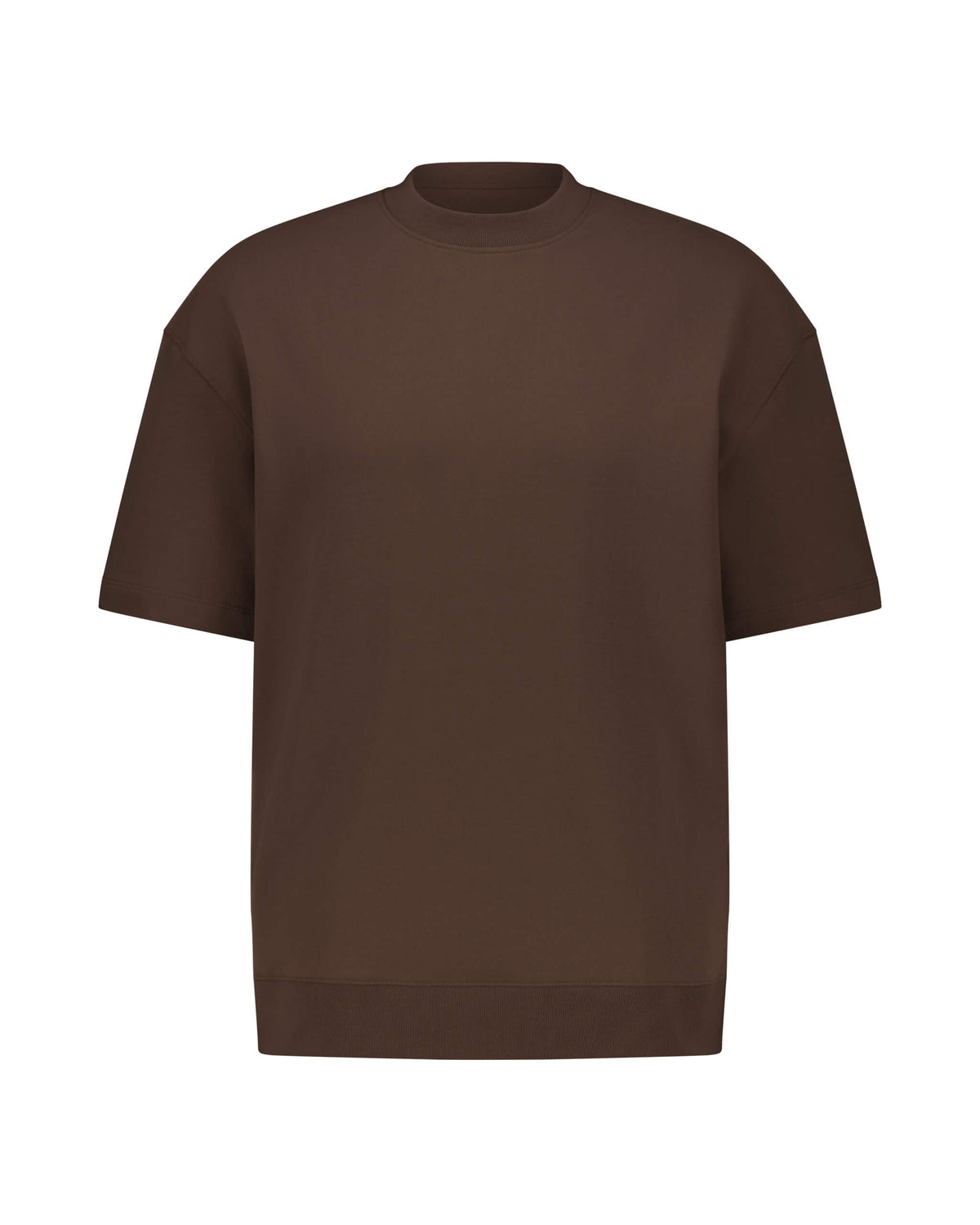 Herren Sweat T-Shirt aus 100% Baumwolle Oversize Look - Leo