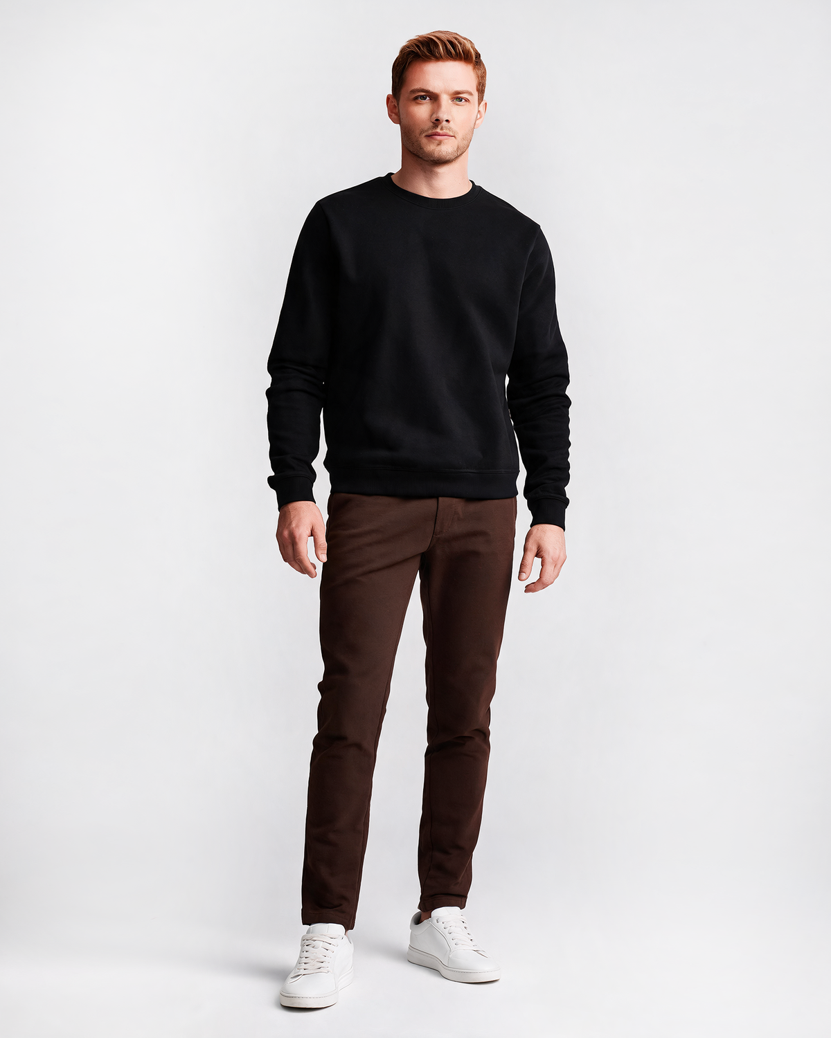 Herren Sweatpants im Chino-Schnitt aus 100% Baumwolle - Noah