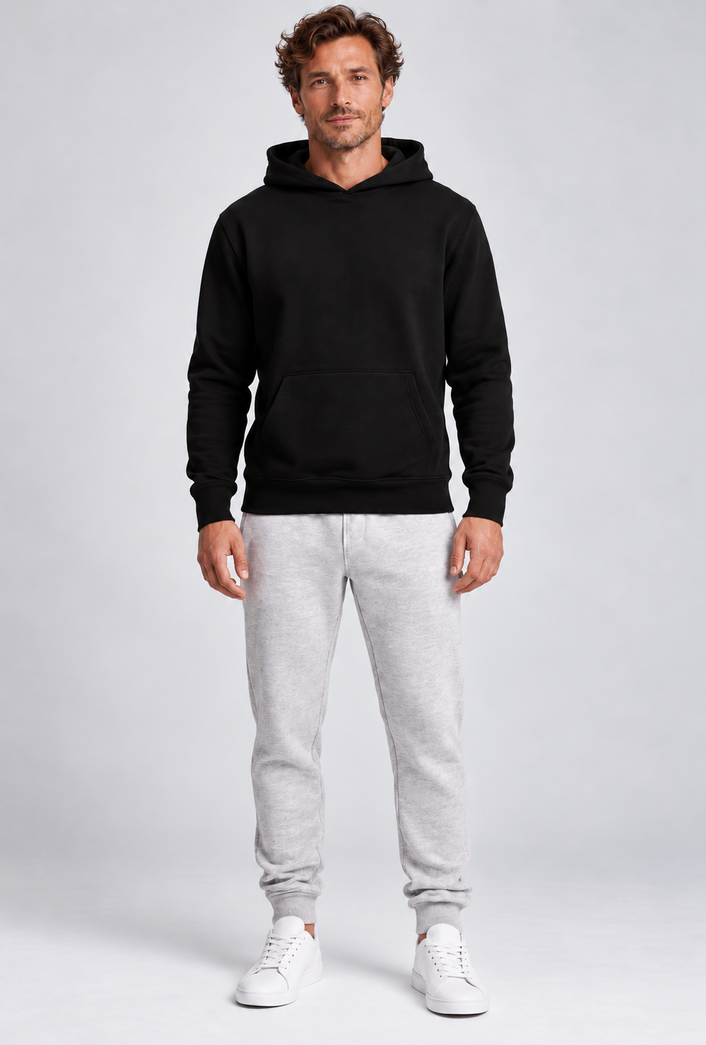 Herren Sweatpants mit Bündchen aus 100% Baumwolle - Henry
