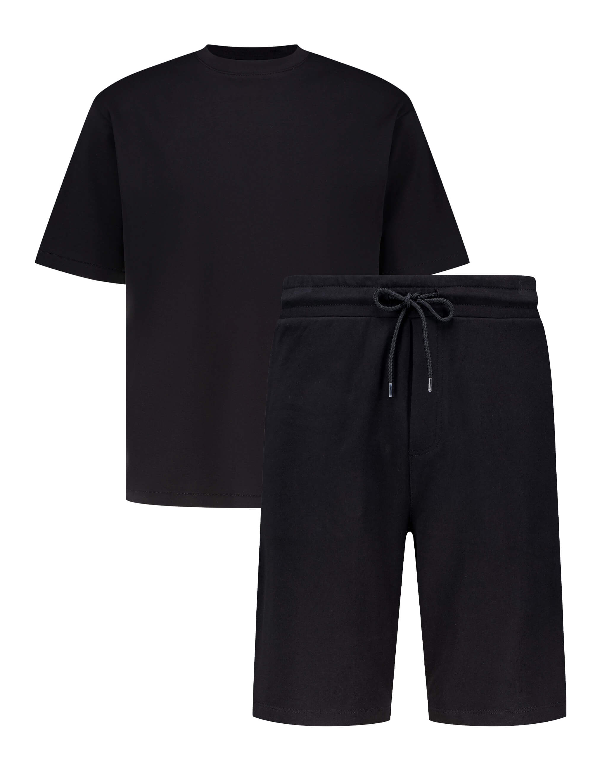 Bundle T-Shirt Schwarz und Shorts Schwarz
